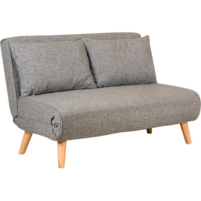 Hanah Home Сив разтегателен диван 120 cm Folde - Artie (859FTN2716)