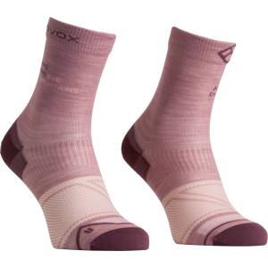 Ortovox Дамски туристически чорапи Ortovox Women's Alpine Light Comp Mid Socks Walking socks - Dusk Rose - размер 42-44 (EU) (207-1395-0213)