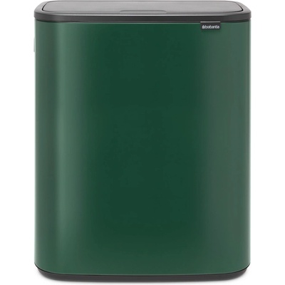 Brabantia Кош за смет Brabantia Bo Touch 2x30L, Pine Green (1003219)