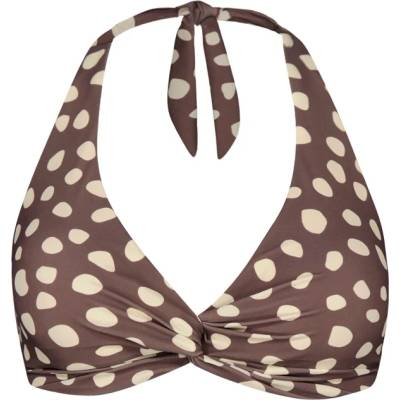 Barts Дамско бикини горнище Barts Women's Dauna Cross Halter Bikini top - Coffee - размер 40 (EU) (150-6450-0113)