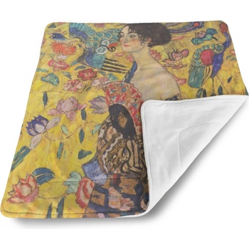 Sablio Detská deka pre bábätko Dáma s vějířem Gustav Klimt