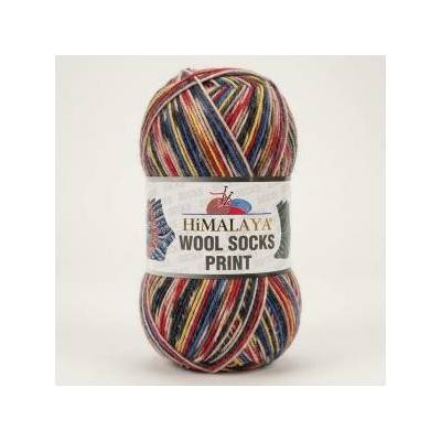 Himalaya Příze Wool socks print - S54-04 – Hledejceny.cz