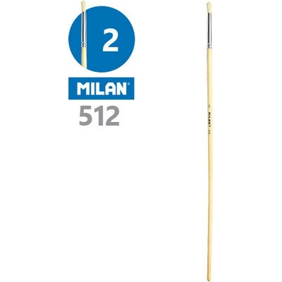Štetec guľatý MILAN č. 2 - 512