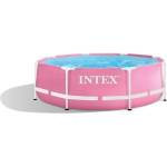 Intex Розов басейн Intex Metal Frame 244 х 76 см