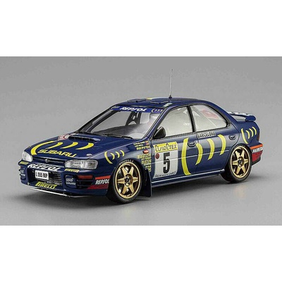 Hasegawa Subaru Impreza 1995 Monte Carlo Rally Super Detail 1:24