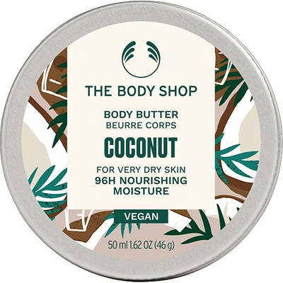 The Body Shop Telové maslo pre veľmi suchú pokožku Coconut ( Body Butter) 50 ml