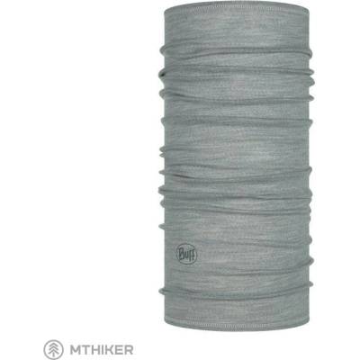 BUFF MERINO LIGHTWEIGHT nákrčník solid light grey