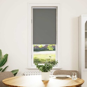 vidaXL Ролетна щора Blackout Сив 45x130 cm Ширина на плата 40, 7 cm (4011091)