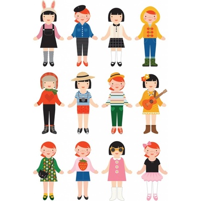 Petit Collage magnetické puzzle Nejlepší kamarádky – Hledejceny.cz