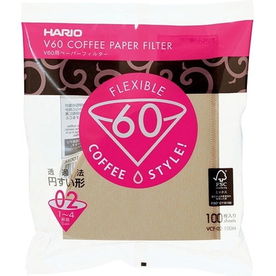 HARIO V 60 02 hnedý
