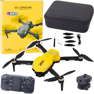 Tomido Dron D11 HD kamera ovládání gesty žlutý