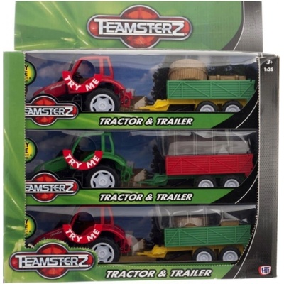 All4toys Teamsterz traktor s valníkem
