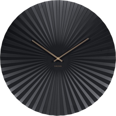 Karlsson Стенен часовник Sensu 50 см черен (KA5658BK)