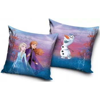 Carbotex vankúš Ľadové kráľovstvo Frozen II. 40x40