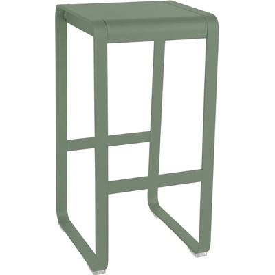 Fermob Bellevie 75 cm kaktusově zelená hliníková zahradní barová židle