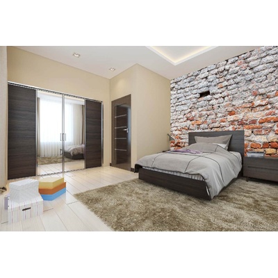 DIMEX ART Самозалепваща се флизелинова фототапета тухлена стена във венеция 375 x 250 см