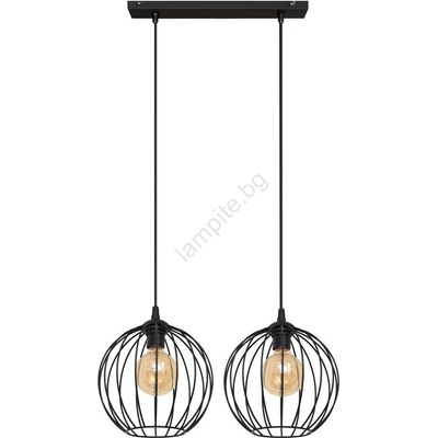 Полилей на въже MERCURE 2xE27/15W/230V (HE0994)