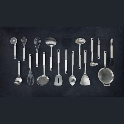 Fissler Lžíce na omáčku ORIGINAL PROFI 29 cm stříbrná nerezová ocel