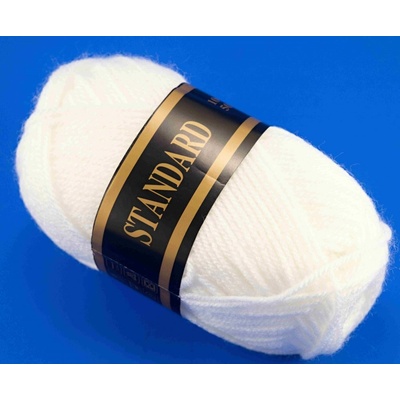Priadza Standard - biela 010