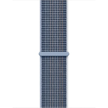 Apple Оригинална текстилна каишка за Apple Watch 38мм, 40мм, 41мм, 42мм (2024) - Apple Seasonal Fall Sport Loop (син) (mpl93zm/a)