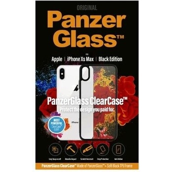 Pouzdro PanzerGlass ClearCase iPhone Xs Max černé