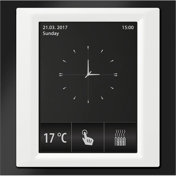 ELKO EP RF Touch-W Сензорно устройство за управление Никел Бял Тъмно сив (RFTW-ANI-BWH-CDG)