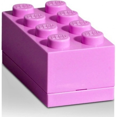 LEGO® Mini box 45 x 91 x 42 růžová