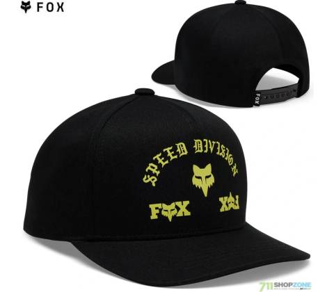 Fox Yth Icon Snapback Hat čierna
