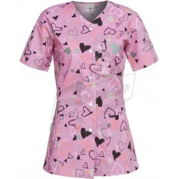 Image 1 of Работна туника с копчета carina | Сърца (401563)