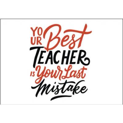 Plakát typ A4-A0 Best teacher