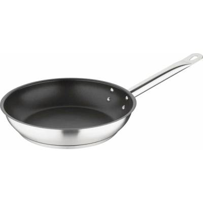 Gastrofans Nerezová pánev Vogue s nepřilnavým povrchem Teflon Platinum Plus - Ø 24 cm