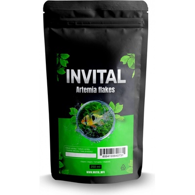 Invital Artemia flakes 250 ml