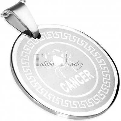 Talitha Медальон със зодиакалния знак „Рак