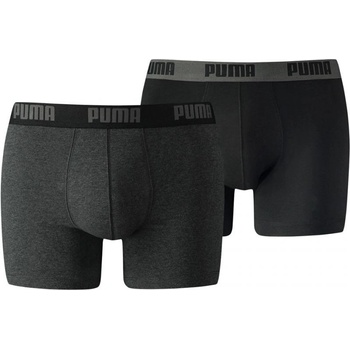 Puma BASIC BOXER 2P černá pánské boxerky