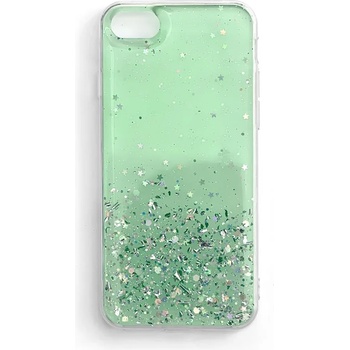 Wozinsky Калъф за телефон Wozinsky Star Glitter Shining за iPhone 12 Mini, зелен (KXG0015956)
