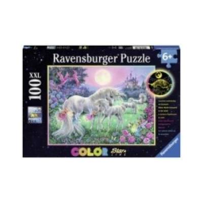 Ravensburger Einhörner im MondscheinEinhorn-Leucht 100 dílků