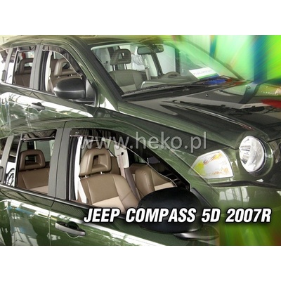 Deflektory - Jeep Compass 2007-2017