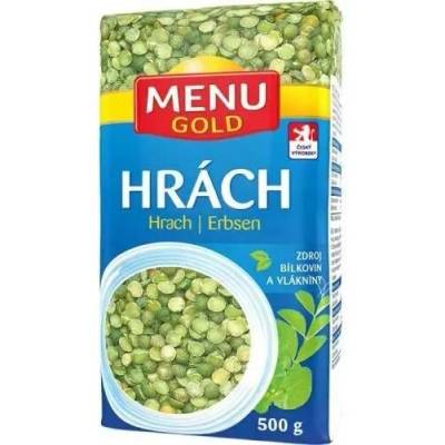 Menu Gold hrách zelený loupaný půlený 500 g