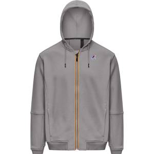 K-Way Мъжко ежедневно яке K-Way Prosper Brushed PC Hoodie - Grey Frost - размер L (017-4151-0313)