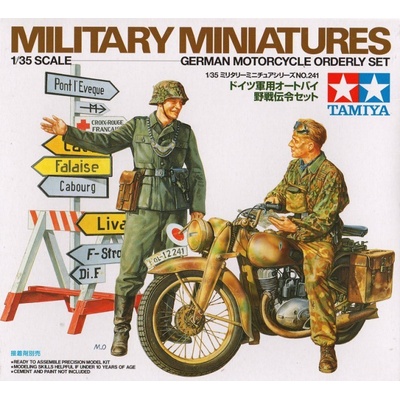 Tamiya German Motorcycle Set 1:35