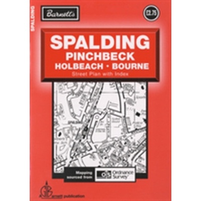 Spalding Street PlanSheet map, folded