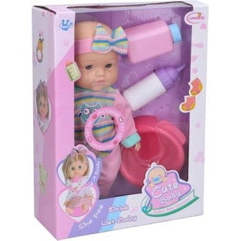 Wiky Бебе, което пишка със звукови ефекти 25 см