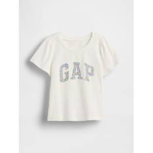 GAP Бебешка тениска с лого Mix & Match GAP GAP | Byal | Момичешки | 12-18 месеца