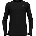 Odlo Мъжко мериносово термобельо Odlo Baselayer Top Crew Neck L/S Merino 260 Merino base layer - Black - размер XL (015-1839-0114)