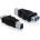 Delock Адаптер Delock USB 3.0-B мъжки USB 3.0-A женски