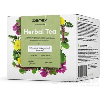 Zerex čaj Potencia a povzbudenie bylinná zmes sypaná 50 g