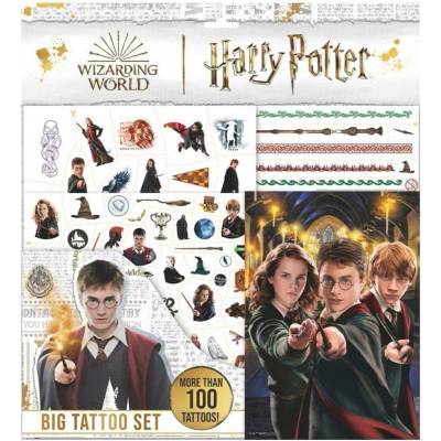Jiri Models Velký set s tetováním Harry Potter