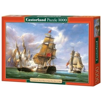 Castorland - Детски пъзел - Копие на битката на 21 април 1806 г - 3000 части (C-300037-2)