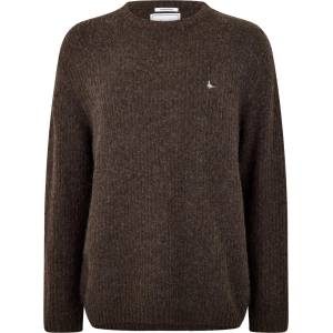 Jack Wills Пуловер Jack Wills Men's Cosy Slouch Crew Neck Jumper - Coffee Marl