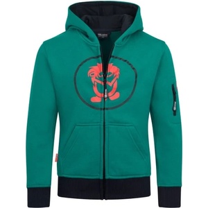 TROLLKIDS Детски суичър Trollkids Kids Sortland Jacket Hoodie - Dark Cyan / Black - размер 116 (EU) (704-1558-3415)